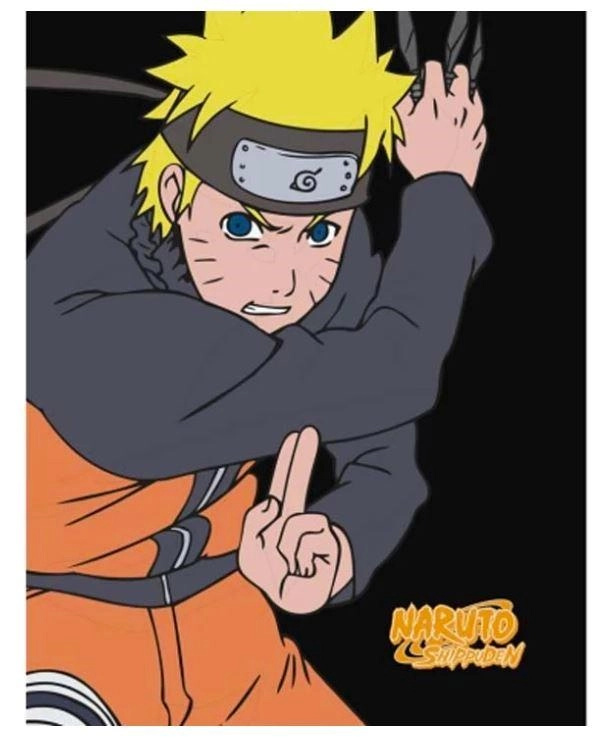 Flísová deka Naruto