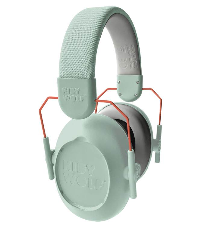 Kidywolf - Protihluková sluchátka Kidynoise – green