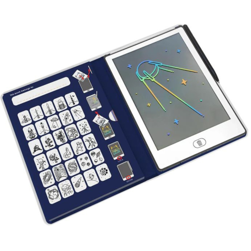 Kidywolf - Kreslicí tablet Kidydraw mini - galaxy