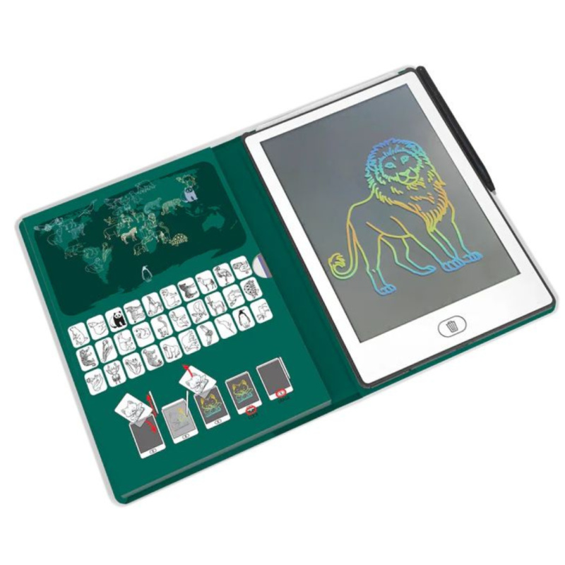 Kidywolf - Kreslicí tablet Kidydraw mini - zvířata z celého světa