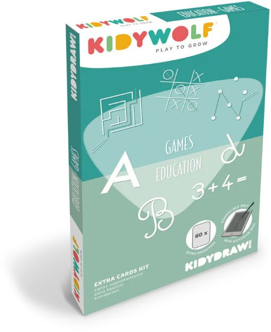 Kidywolf - Doplňkové karty Kidydraw mini – Hry a vzdělávání