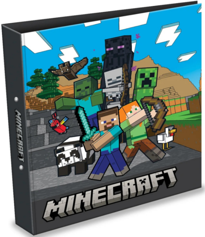 Minecraft pořadač 2-kroužkový