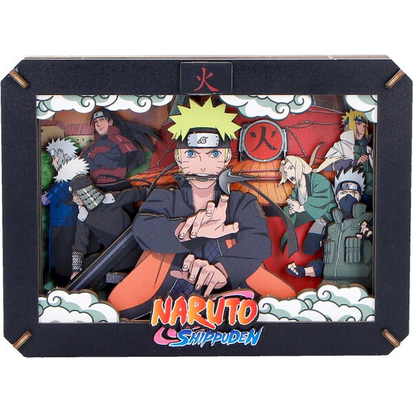 Dekorace Naruto Hokage Wooden Theatre (Medium)