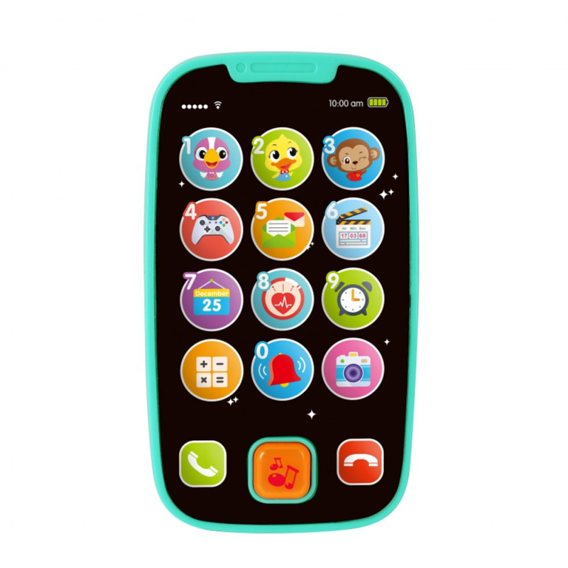 Bo Jungle Mobilní telefon B-My First Smart Phone - Blue