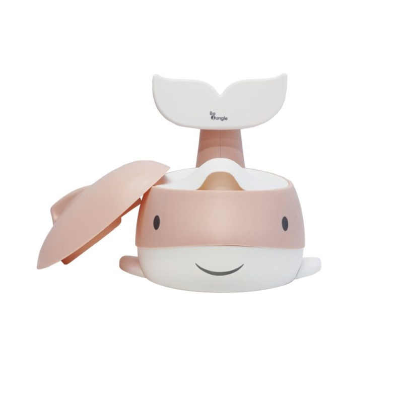 Bo Jungle nočník Dolphin Powder Pink