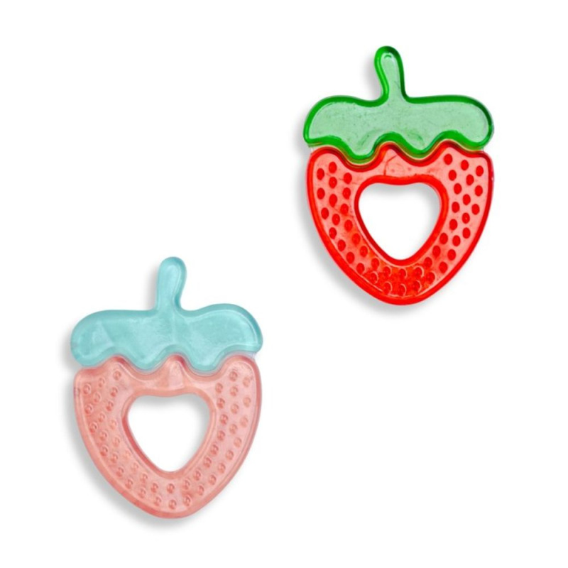 Bo Jungle Sada chladících kousátek Strawberry 2ks