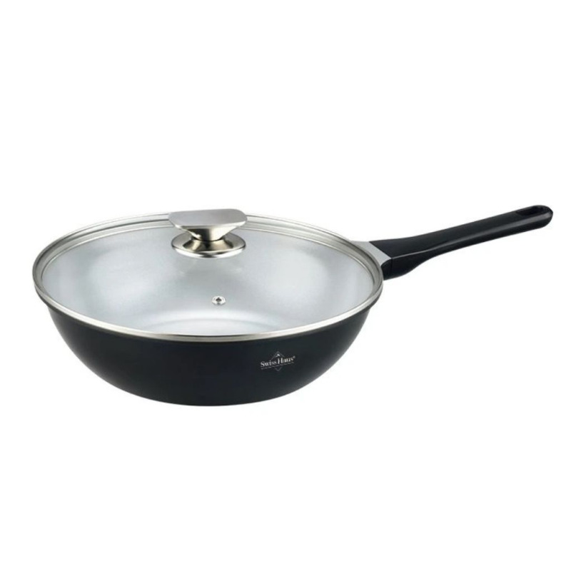 Swiss Haus Wok pánev se safírovým povrchem 28 cm, 4 l