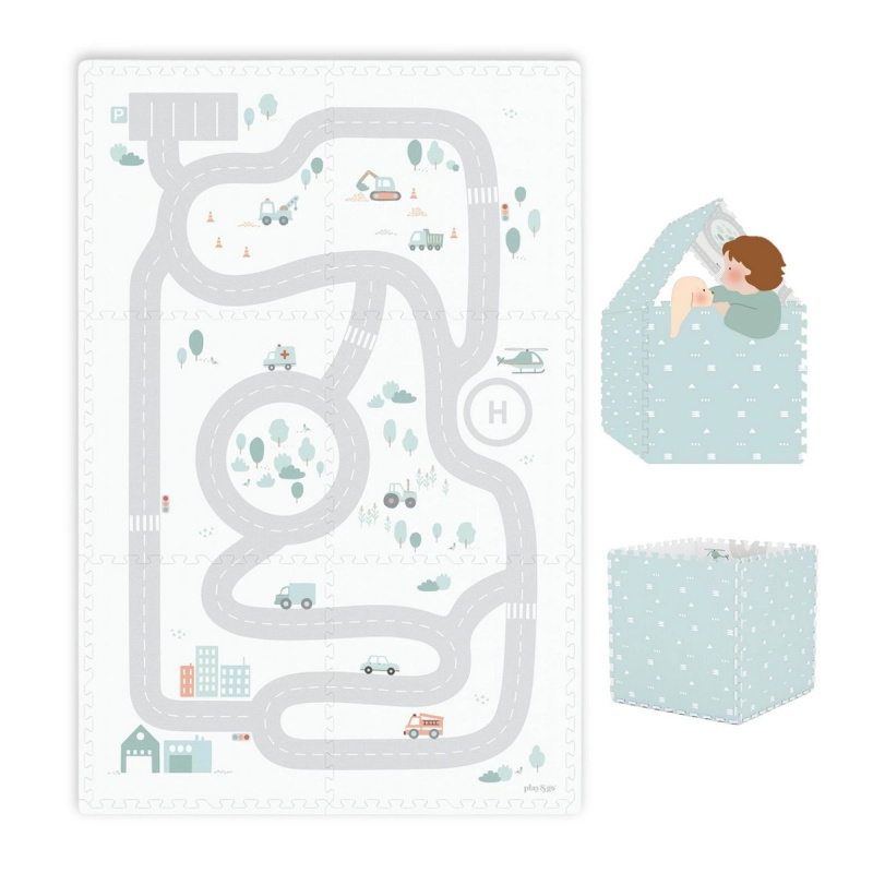 Play&Go tiloo eevaa hrací podložka a domeček road
