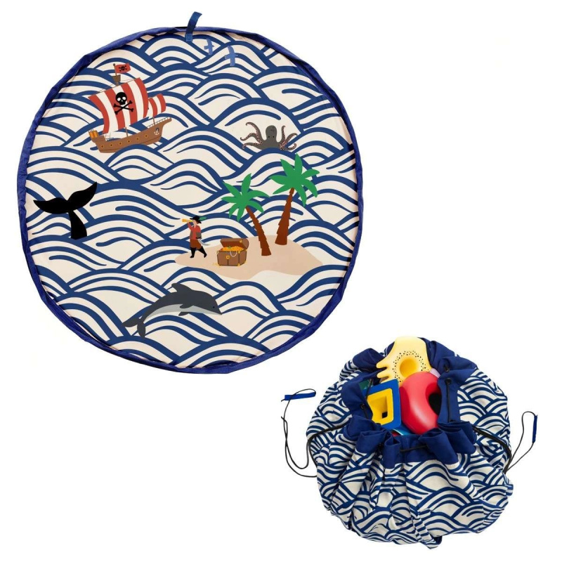 Play&Go Noomad outdoor hrací deka a vak na hračky pirate - 1 kus