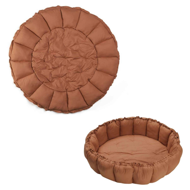 Play&Go Coco Bloom dětské hnízdo 3v1 tawny brown