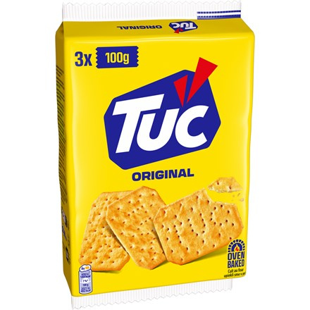 Opavia Tuc - slané krekry - Original, 3 x 100 g