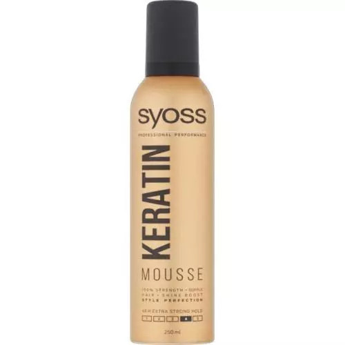 Syoss pěnové tužidlo Keratin Style Perfection 250ml