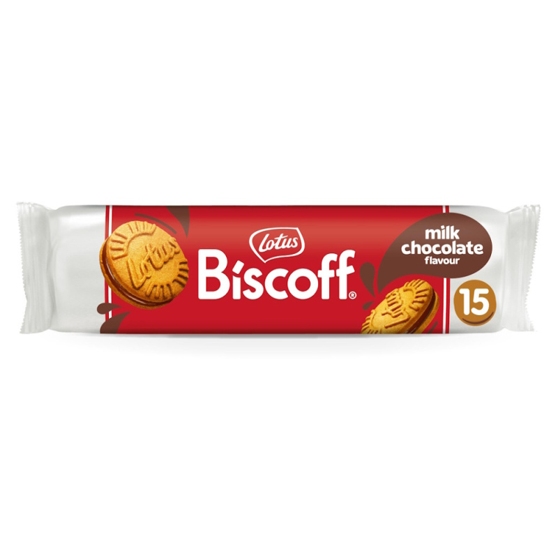 Lotus Biscoff Sušenky plněné krémem s čokoládovou příchutí