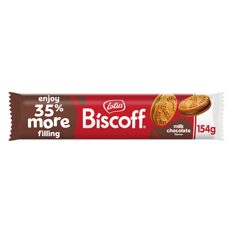 BISCOFF Sušenky plněné krémem s čokoládovou příchutí 154 g