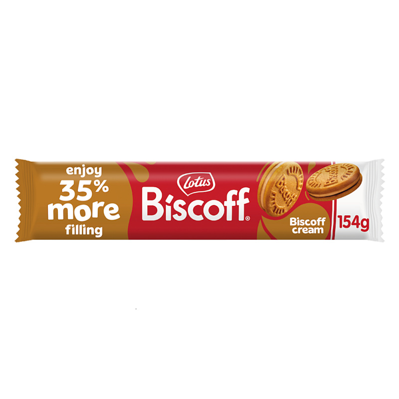 BISCOFF Sušenky plněné krémem biscoff 154 g