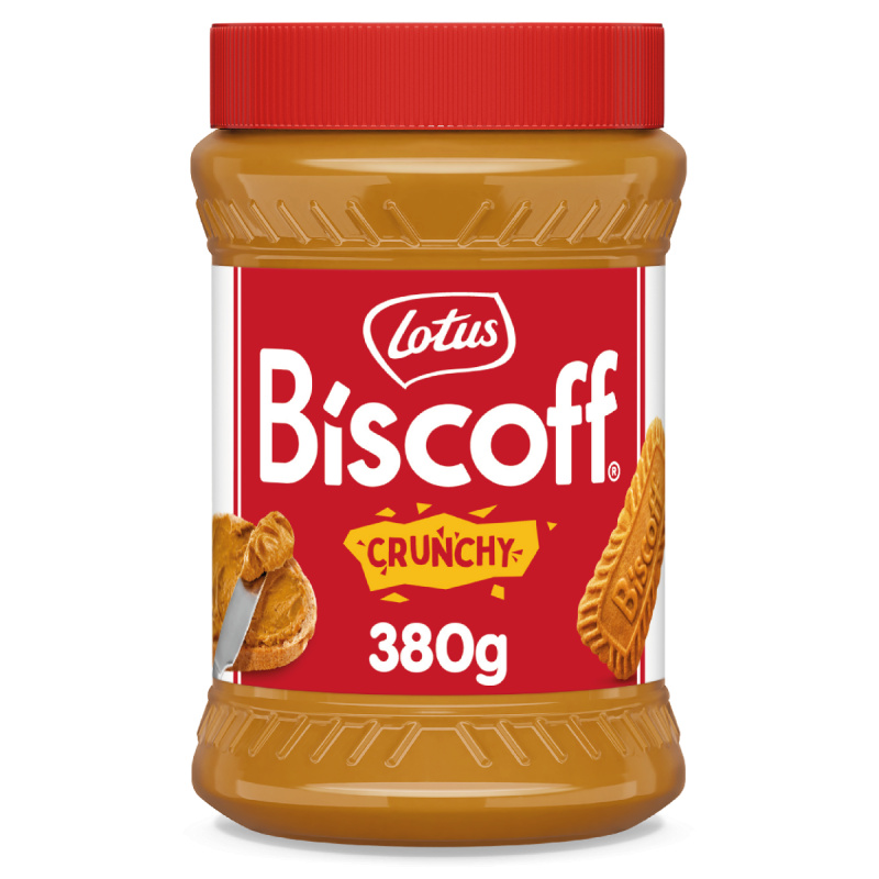 Lotus Biscoff Crunchy pomazánka z karamelizovaných sušenek