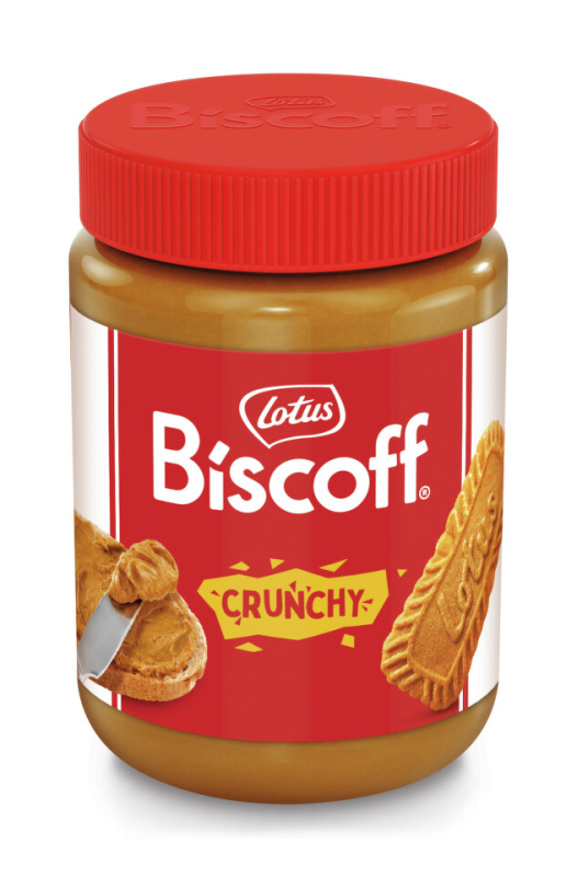 Lotus Biscoff Crunchy pomazánka z karamelizovaných sušenek