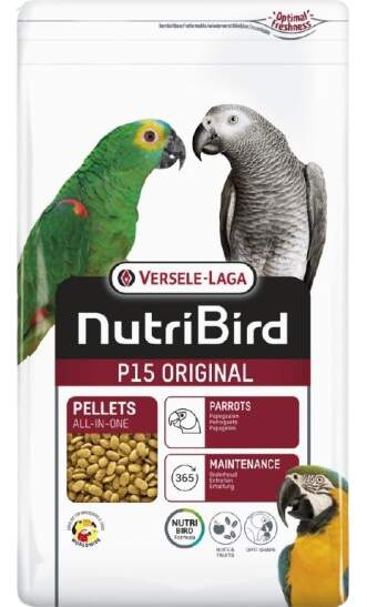 VERSELE LAGA  NutriBird P15 Original krmivo pro velké papoušky 1 kg