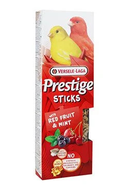 Tyčinky Versele-Laga  Prestige kanár s červeným ovocem a mátou 60g 2ks