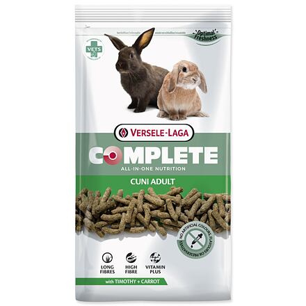 Krmivo Versele-Laga Complete  pro dospělé (zakrslé) králíky 3kg