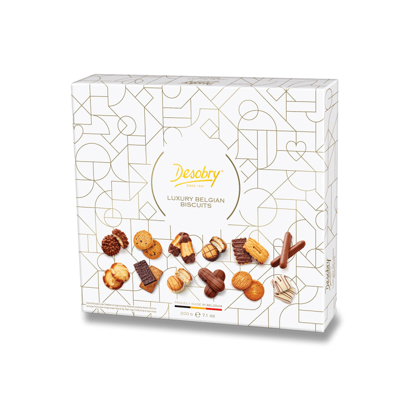 Desobry - sušenky s belgickou čokoládou - 200 g