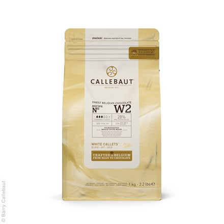 CALLEBAUT Čokoláda bílá 1 g