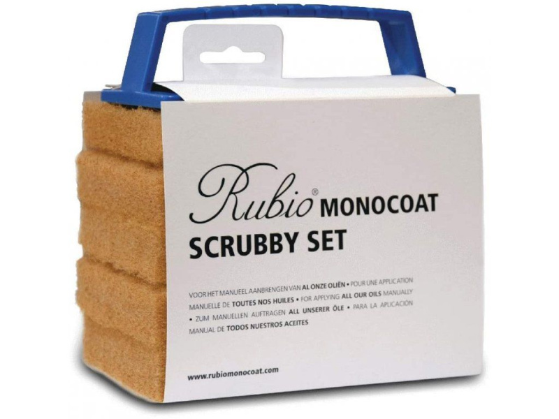 Rubio Monocoat |  Scrubby Set béžových nanášecích padů