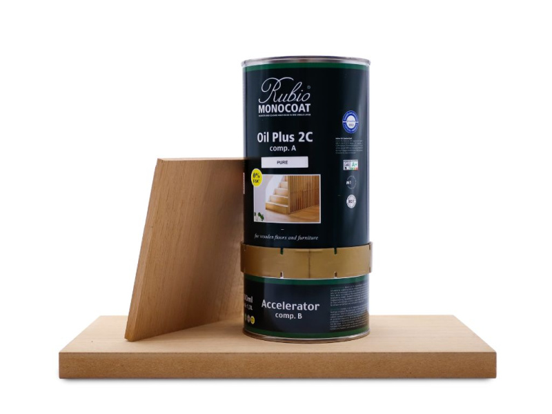 Rubio | Oil Plus 2C probarvený olej s akcelerátorem ZDROJ - NEMAZAT ml na metr: 20, Oil Plus 2C: Oil Plus 2C - Macchiato, Velikost balení: 1,3L
