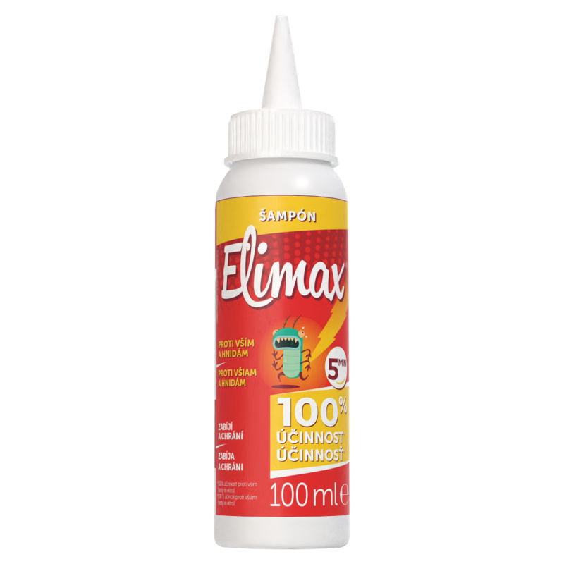 Elimax Šampon proti vším a hnidám 100 ml + hřeben