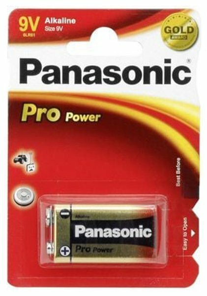 Panasonic Pro Power 9V alkalická baterie, 1 ks