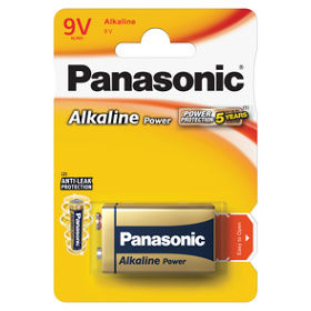 Baterie Panasonic Alkaline Power 9V, blistr