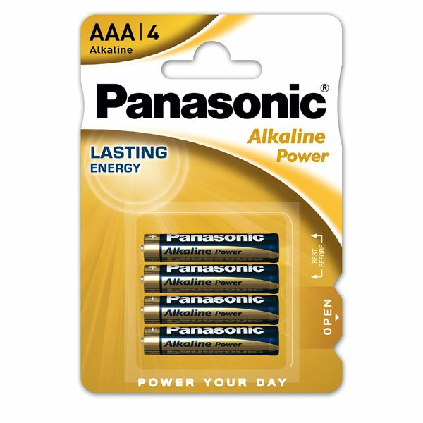 Panasonic Alkaline Power AAA alkalická baterie LR03 (4ks)