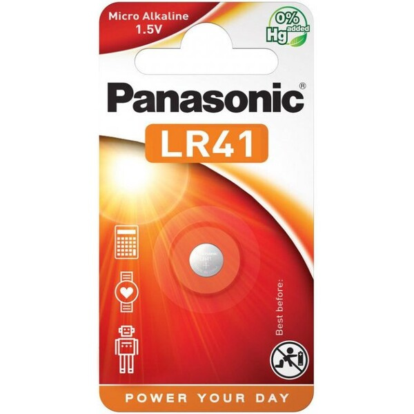 Panasonic LR41 alkalická Mikro baterie (1ks)