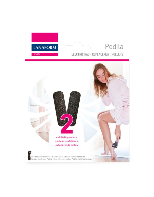 Náhradní válečky pro brusku na paty Lanaform Pedila