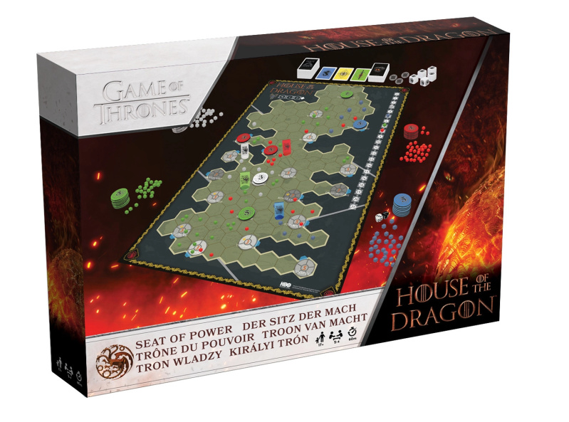 Trůn moci: desková strategická hra HOUSE OF THE DRAGON (Cartamundi)