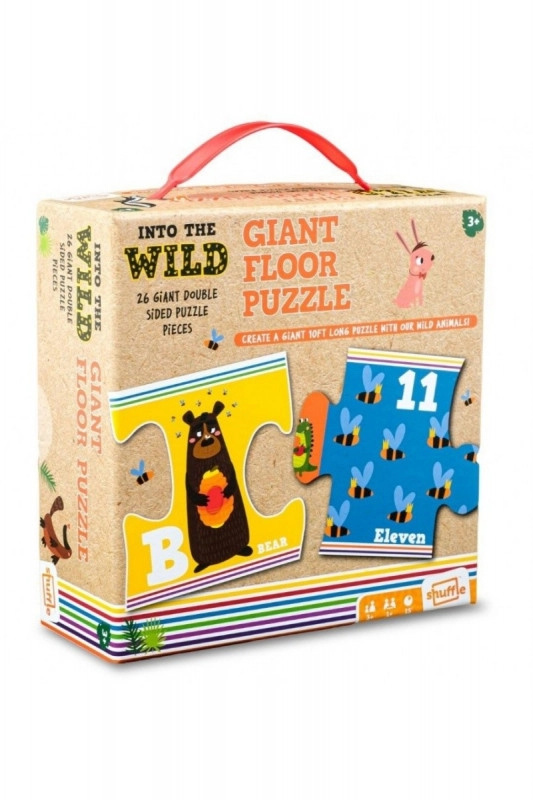 Into the Wild - Giant Floor Puzzles (kufrík) - puzzle z kategorie Maxi dílky