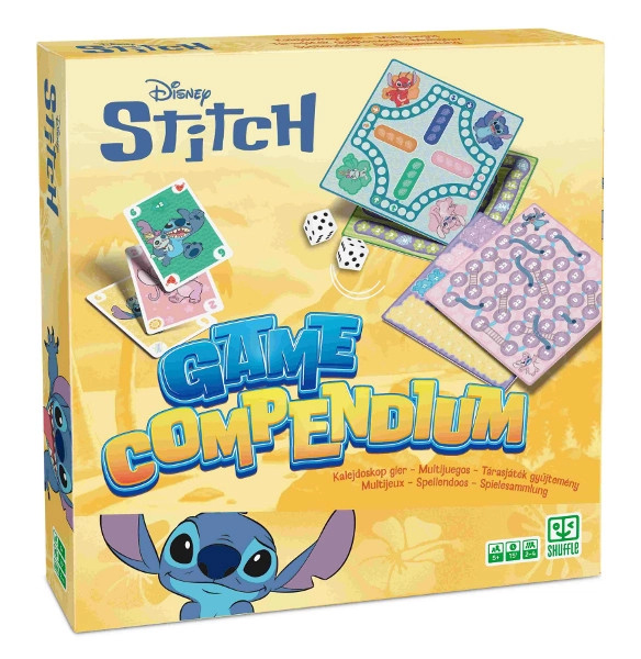Stitch kaleidoskop her – sada deskových a karetních her