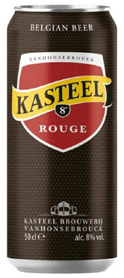 Van Honsebrouck Pivo Kasteel Rouge 18° 8% plech 0,25l