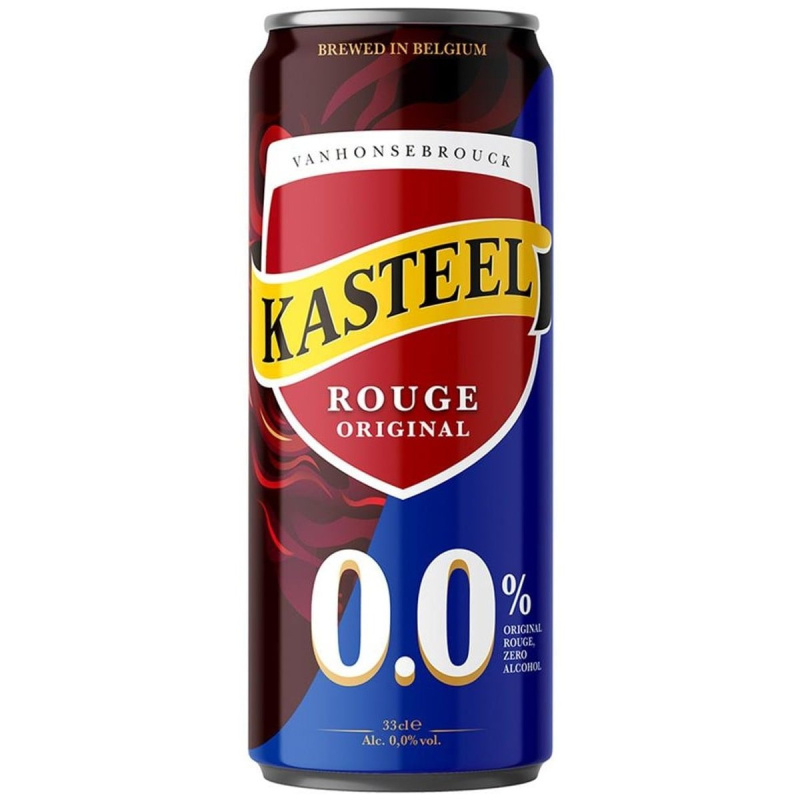 Kasteel Rouge Nealkoholické pivo plech