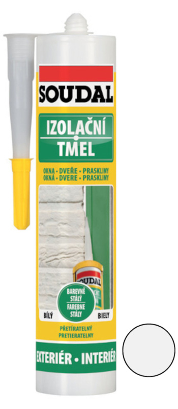 Tmel izolační Soudal bílý 280 ml