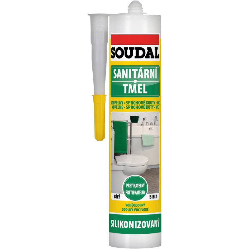 Soudal Sanitární tmel bílý 280 ml