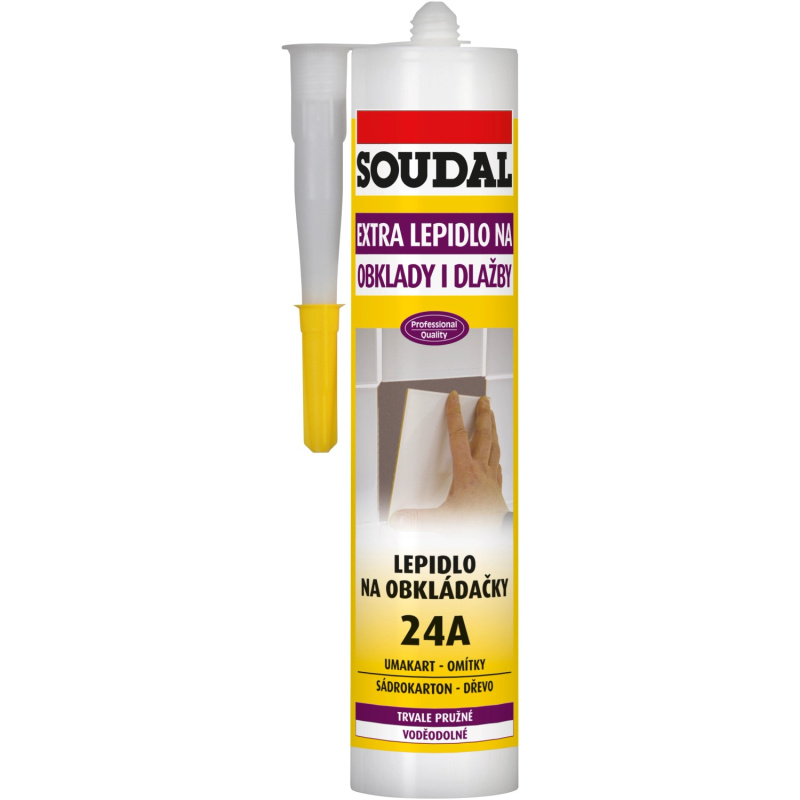 Soudal Lepidlo na obkládačky 24A 300 ml