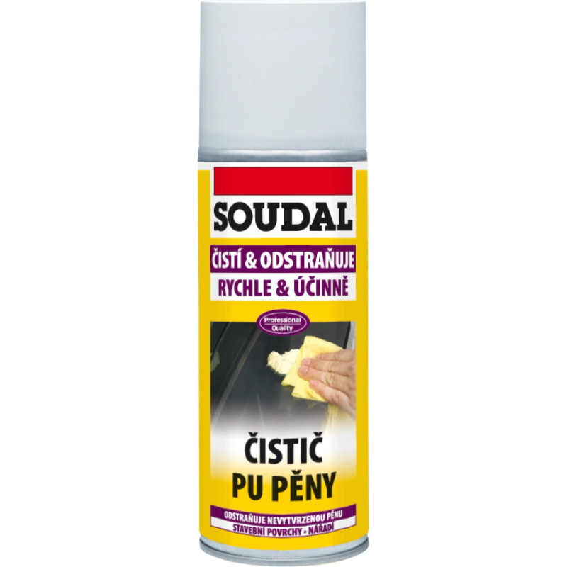Soudal Čistič polyuretanové pěny 150 ml
