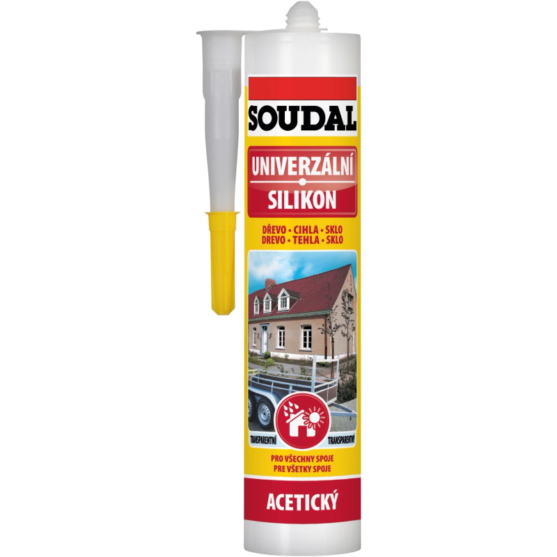 Soudal Univerzální silikon béžový 280 ml
