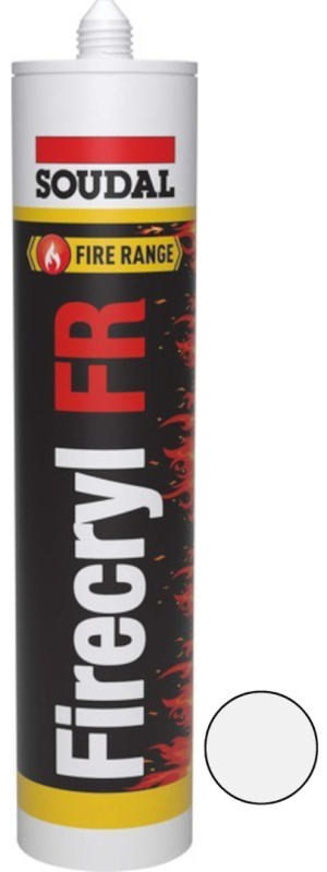 Tmel protipožární Soudal FIRECRYL FR bílý 310 ml