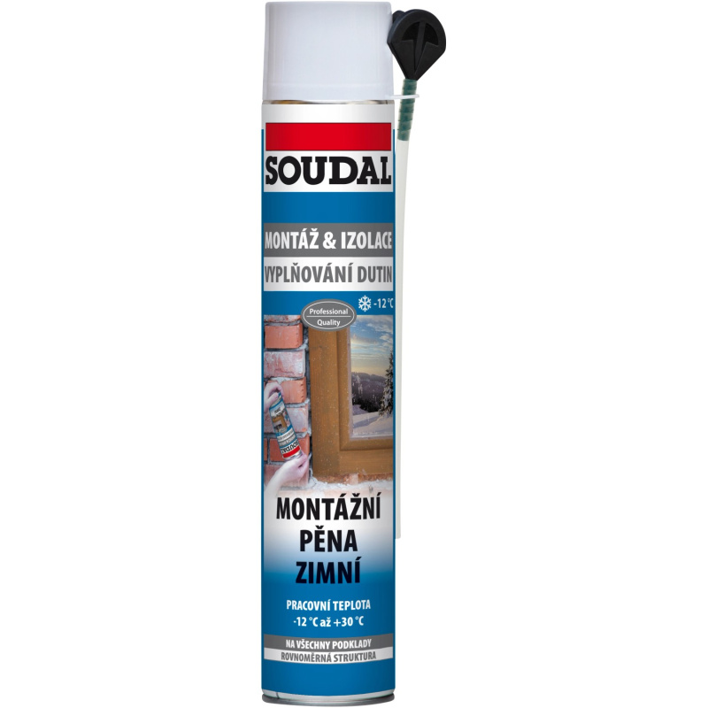 Soudal Montážní pěna zimní 750 ml