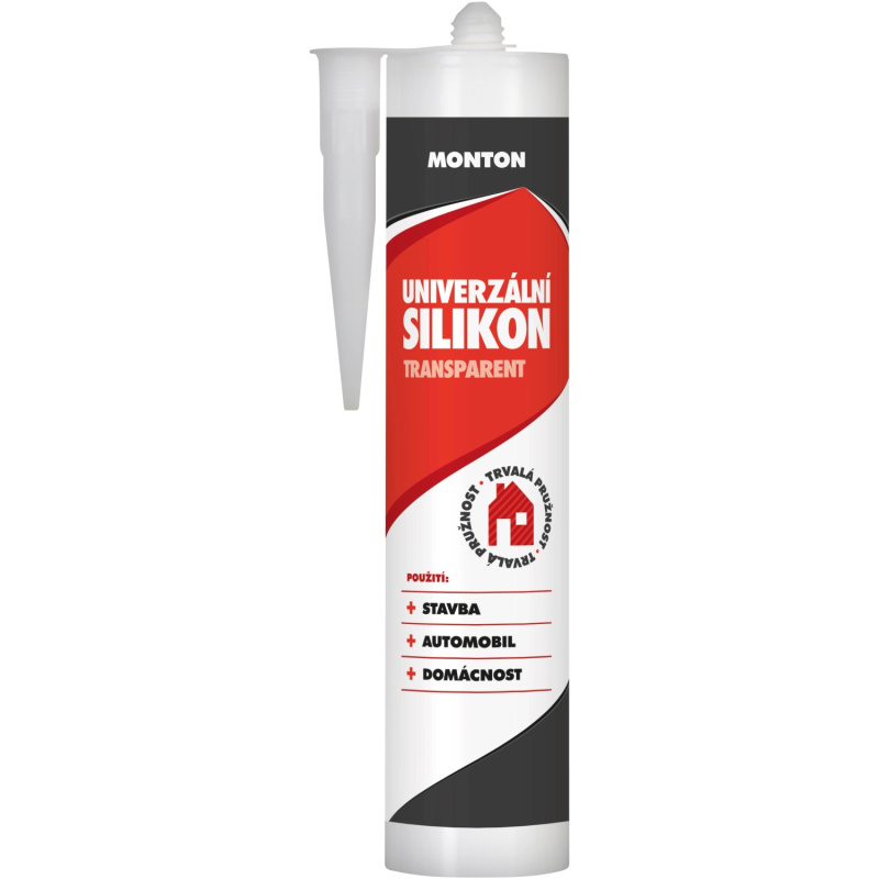 Tmel silikonový Soudal Monton transparentní 310 ml