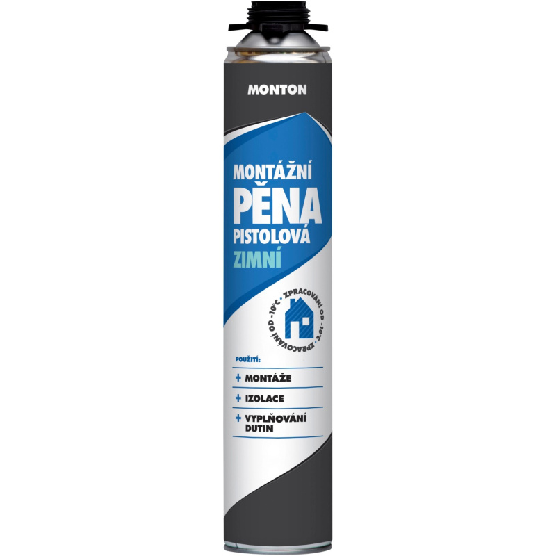 Pěna montážní Soudal Monton pistolová zimní 750 ml