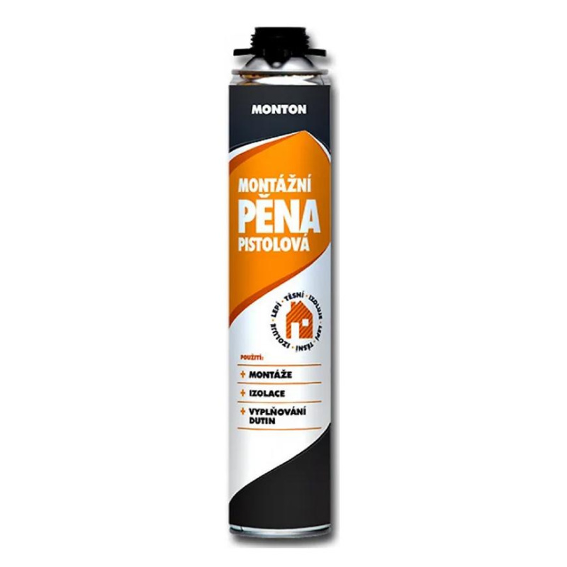 Pěna montážní Soudal Monton pistolová 750 ml