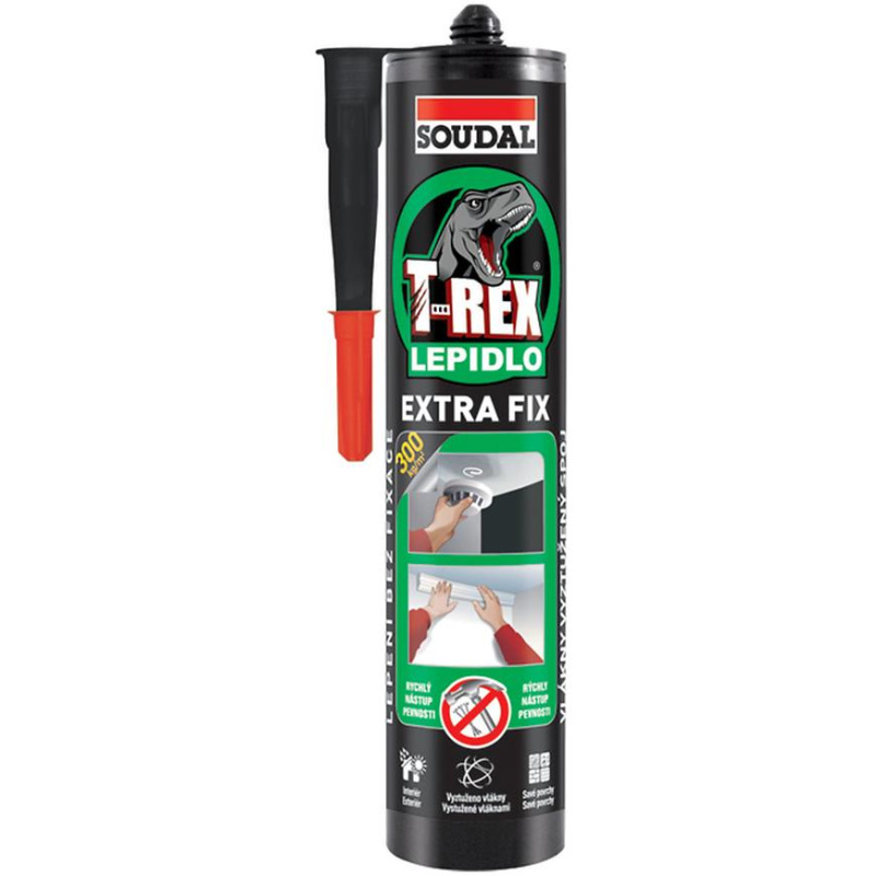 Lepidlo montážní Soudal T-REX EXTRA FIX 380 g